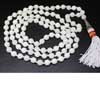 Natural 8mm White Coral Smooth Polished Round Sphere Prayer Beads Strand 108 Beads Prayer Mala and Size 8mm approx. 